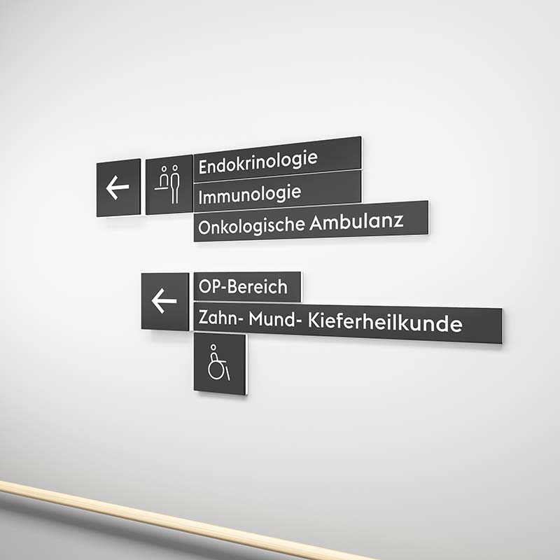 Beate Kling GmbH - Generalkonzeption Signaletik für die Universitätsmedizin Göttingen (UMG) zum Generalentwicklungsplan, Bild 9